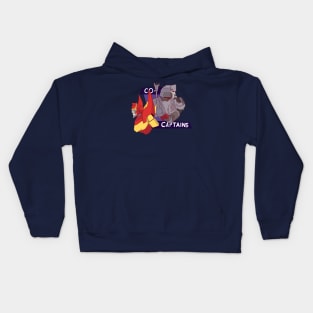 co captains Kids Hoodie